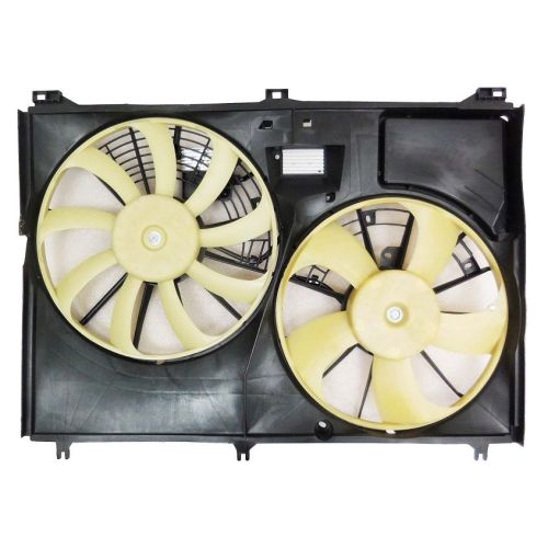 TOYOTA HIGHLANDER HYBRID  RADIATOR & A/C FAN ASSY (W/CONTROL MODULE)(DUAL FAN) OEM#167110P250-PFM 2014-2019 PL#TO3115201