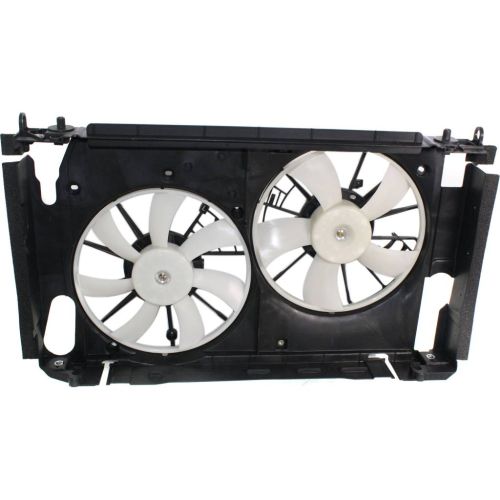 TOYOTA RAV4 RADIATOR & A/C FAN ASSEMBLY (2.4/2.5/L4)(DUAL FAN)(JAPAN) OEM#1636328290-PFM 2006-2012 PL#TO3117102