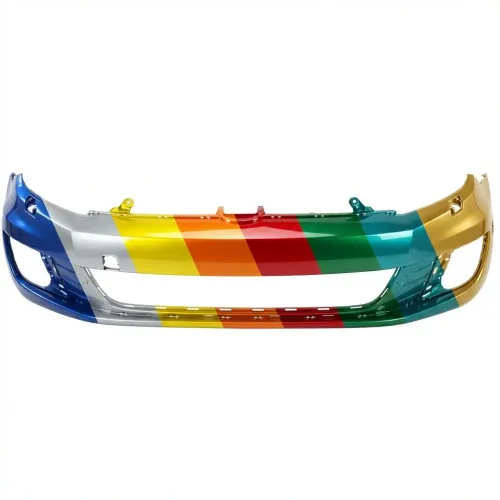 VOLKSWAGEN GTI 2/4DOORS FRONT BUMPER COVER PRIMED (W/WASHER)(W/O SENSOR) (W/S.MARKER HOLE) **CAPA** OEM#5K0807217CFGRU 2010-2014 PL#VW1000185C