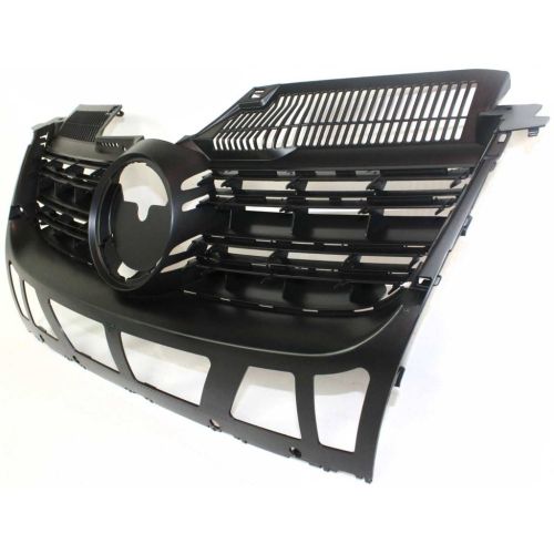 VOLKSWAGEN JETTA WAGON GRILLE BLACK (RADIATOR GRL)**CAPA** OEM#1K5853653C9B9 2009 PL#VW1200139C