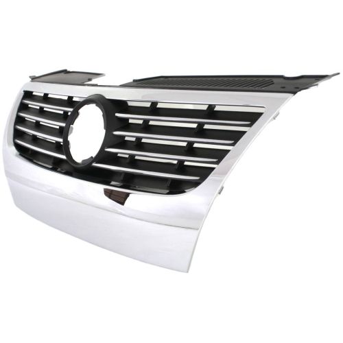 VOLKSWAGEN PASSAT GRILLE ASSEMBLY (W/CHR MLDG)(W/O SENSOR) OEM#3C0853651EPWF 2006-2010 PL#VW1200142