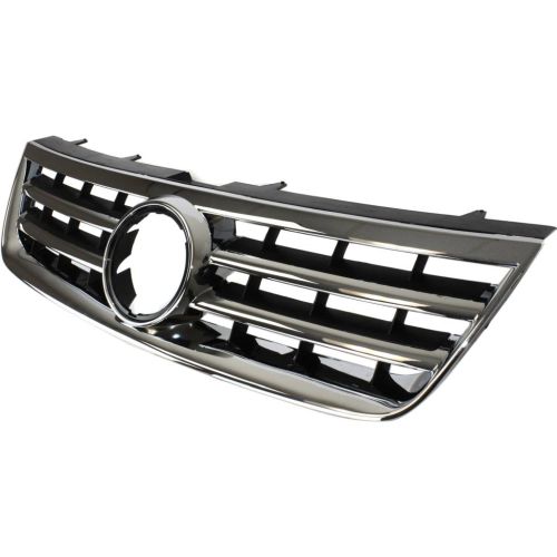 VOLKSWAGEN TOUAREG  GRILLE BLACK (W/CHROME FRAME) OEM#7L6853651CB41 2004-2007 PL#VW1200143