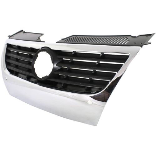 VOLKSWAGEN PASSAT  GRILLE ASSY (W/O CHROME MLDG)(W/SENSOR) OEM#3C0853651CPWF 2006-2010 PL#VW1200148