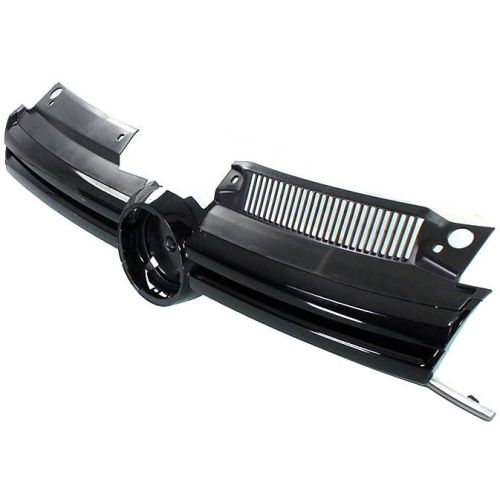 VOLKSWAGEN GOLF (2/4 DR) (LH Exhaust) GRILLE BLK/BLK MOLDING OEM#5K0853651ALQWA 2010-2014 PL#VW1200150