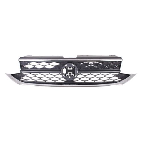 VOLKSWAGEN TAOS GRILLE BLACK (S/SE)(W/COLLISION MITIGATION) **CAPA** OEM#2GJ853651AJZLL 2022-2024 PL#VW1200186C