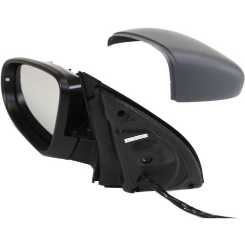 VOLKSWAGEN GTI 2/4DOORS  DOOR MIRROR LEFT (Driver Side) PWR/HTD/PUDDLE/MEMORY/PWR FOLD (PTM) OEM#5K0857507AF9B9-PFM 2010-2014 PL#VW1320141