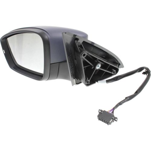 VOLKSWAGEN JETTA HYBRID DOOR MIRROR ASSEMBLY LEFT (Driver Side) PWR/HTD/SIGNAL (PTD CVR)(SOCKET 12 holes/6 wire) OEM#5C7857507AE-PFM 2013-2016 PL#VW1320146