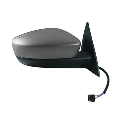 VOLKSWAGEN BEETLE DOOR MIRROR RIGHT (Passenger Side) POWER/HEATED (WO/SIGNAL)(PTD CVR)(CONVEX) OEM#5C1857508P9B9-PFM 2012-2013 PL#VW1321149