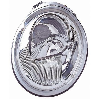 VOLKSWAGEN BEETLE HEAD LAMP LEFT (Driver Side) (W/O TURBO)(Exc XENON) OEM#1C0941029K 1998-2005 PL#VW2502106