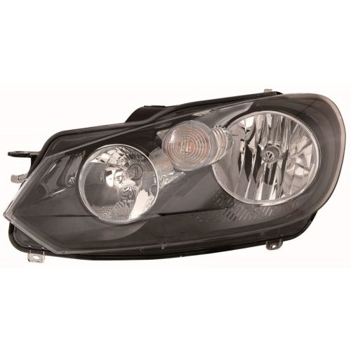 VOLKSWAGEN GOLF (2/4 DR) (LH Exhaust) HEAD LAMP ASSY LEFT (Driver Side) (HALOGEN) OEM#5K0941005C 2010-2014 PL#VW2502144