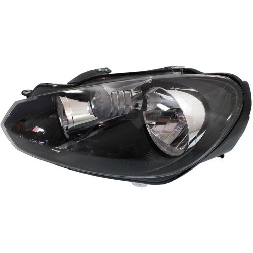 VOLKSWAGEN JETTA WAGON  HEAD LAMP ASSY LEFT (Driver Side) (HALOGEN) OEM#5K0941005D 2010-2014 PL#VW2502145