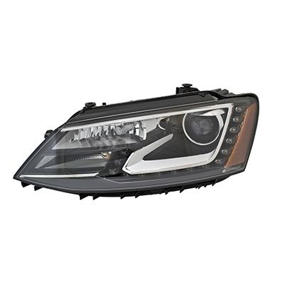 VOLKSWAGEN GLI HEAD LAMP ASSEMBLY LEFT (Driver Side) (BI-XENON) OEM#5C7941751D 2013-2016 PL#VW2502153