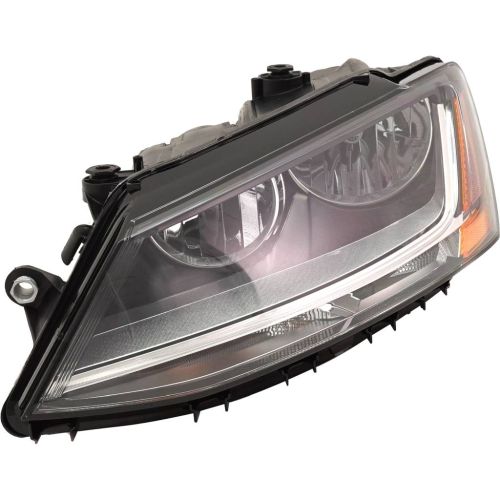 VOLKSWAGEN GLI HEAD LAMP ASSY LEFT (Driver Side) (HALOGEN)(W/LED DRL)**CAPA** OEM#5C7941005J 2017-2018 PL#VW2502168C
