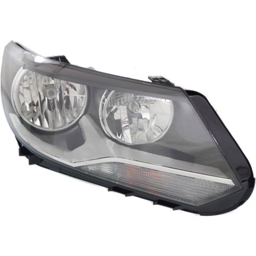 VOLKSWAGEN TIGUAN / TIGUAN LIMITED HEAD LAMP ASSY RIGHT (Passenger Side) (HALOGEN) OEM#5N0941006 2012-2018 PL#VW2503152