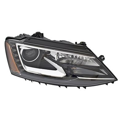 VOLKSWAGEN GLI HEAD LAMP ASSEMBLY RIGHT (Passenger Side) (BI-XENON) OEM#5C7941752D 2013-2016 PL#VW2503153