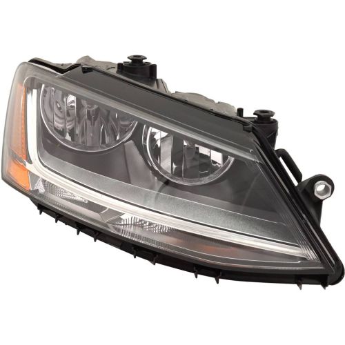 VOLKSWAGEN GLI HEAD LAMP ASSY RIGHT (Passenger Side) (HALOGEN)(W/LED DRL)**CAPA** OEM#5C7941006J 2017-2018 PL#VW2503168C