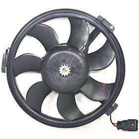 VOLKSWAGEN PASSAT (1PC HEAD/LAMP Design) RADIATOR FAN ASSEMBLY 1.8/2.0/2.8L (Auxiliary) OEM#8D0959455R 2001-2005 PL#VW3115105