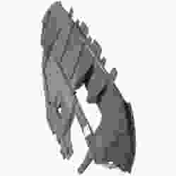 AUDI TT COUPE/ROADSTER  FRONT SPLASH SHIELD (ENG UNDER CVR)(A/T) OEM#8N0825235K 2005-2006 PL#AU1228115