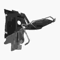 AUDI A6 SEDAN FRONT FENDER LINER RIGHT (Passenger Side) (FRONT LOWER SECTION)**CAPA** OEM#4G0853888J 2016-2018 PL#AU1251110C