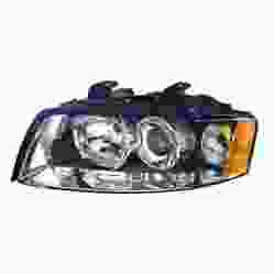 AUDI A4 SEDAN/WAGON (GEN 2) (1.8L/3.0L) HEAD LAMP UNIT LEFT (Driver Side) (HALOGEN)(SDN/WGN) OEM#8E0941029F 2002-2005 PL#AU2502113