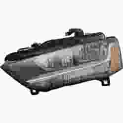 AUDI ALLROAD (A4)(WAGON) HEAD LAMP ASSEMBLY LEFT (Driver Side) (HALOGEN)(FROM 5-31-12)**CAPA** OEM#8K0941003AD 2013-2014 PL#AU2502175C
