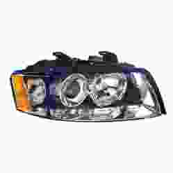 AUDI A4 SEDAN/WAGON (GEN 2) (1.8L/3.0L) HEAD LAMP ASSEMBLY RIGHT (Passenger Side) (HALOGEN)(SDN/WGN) OEM#8E0941030F 2002-2005 PL#AU2503113