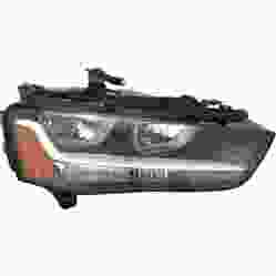 AUDI A4 SEDAN  / WAGON  HEAD LAMP ASSY RIGHT (Passenger Side) (HALOGEN)(FROM 5-12) OEM#8K0941004AD 2013-2016 PL#AU2503175