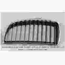 BMW BMW 3 (WAGON) GRILLE LEFT (Driver Side) CHROME FRAME & BLACK INNER OEM#51137120007 2006-2008 PL#BM1200168