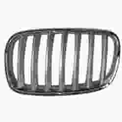 BMW BMW X5 GRILLE LEFT (Driver Side) CHR/SLV OEM#51137185223 2011-2013 PL#BM1200182