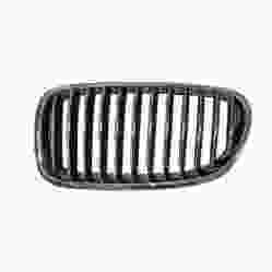 BMW BMW 5 SERIES (SEDAN) GRILLE LEFT (Driver Side) (CHR/BLACK)(528i/535i)(WO/NIGHT VISION) OEM#51137203649 2011-2013 PL#BM1200196