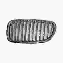 BMW BMW 5 SERIES (SEDAN) GRILLE LEFT (Driver Side) (CHR/SILVER)(550i)(WO/NIGHT VISION) OEM#51137261355 2011-2013 PL#BM1200200