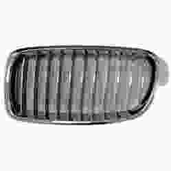 BMW BMW 3 (SEDAN) HYBRID GRILLE LEFT (Driver Side) CHROME FRAME /CHR/BLK INNER(11 BAR)(LUXURY) OEM#51137263481 2013-2015 PL#BM1200234