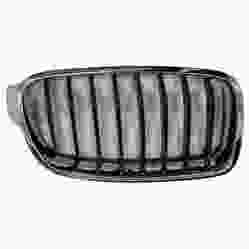 BMW BMW 3 (SEDAN) HYBRID  GRILLE RIGHT (Passenger Side) CHROME FRAME /BLACK INNER( 8 BAR)(SPORT/M SPORT) OEM#51137260498 2013-2015 PL#BM1200235