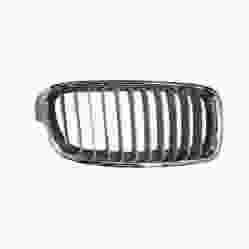 BMW BMW 3 (SEDAN)  GRILLE RIGHT (Passenger Side) CHROME FRAME /CHROME/SILVER INNER(11 BAR)(MODERN) OEM#51137263480 2012-2018 PL#BM1200239