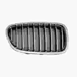 BMW BMW 5 SERIES HYBRID GRILLE RIGHT (Passenger Side) CHR/CHR-SILVER (WO/NIGH VISION)(M SPORT) OEM#51137412326 2014-2016 PL#BM1200247