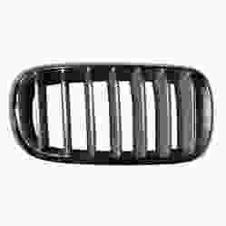 BMW BMW X5 GRILLE RIGHT (Passenger Side) CHROME FRAME/SILVER BAR OEM#51117303108 2014-2018 PL#BM1200271