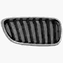 BMW BMW 2 SERIES COUPE GRILLE RIGHT (Passenger Side) CHR/BLK (8 BLACK BAR)(W/SPORT/M SPORT/M MDL) OEM#51137295524 2014-2021 PL#BM1200273