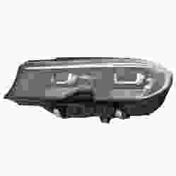 BMW BMW 3 SEDAN (330i/330e/M340i) HEAD LAMP UNIT LEFT (Driver Side) (LED)(WO/ADAPTIVE HL) OEM#63118496153 2019-2022 PL#BM2502196