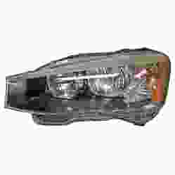 BMW BMW X4 HEAD LAMP ASSEMBLY LEFT (Driver Side) (HALOGEN) OEM#63117334073 2015-2018 PL#BM2518142