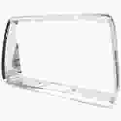 CHEVROLET MALIBU SEDAN  REAR LICENSE PLATE CHROME FRAME (EXC 11-12 LS MDL) OEM#15831264 2008-2012 PL#GM1168100