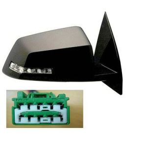 SATURN OUTLOOK  DOOR MIRROR RIGHT PWR/HTD/P-FOLD/SIGNAL/MEMORY(WO/SPOT)(WO/DIMMER)(2nd DESIGN)PTM OEM#25883678 2008-2010 PL#GM1321402